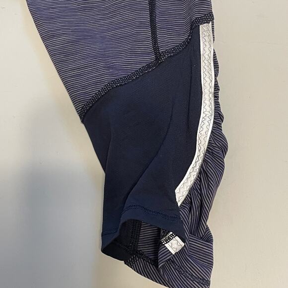 Lululemon Run Pace Crop Leggings Women's Size 6 Wee are from Space Deep Indigo S - Picture 8 of 12